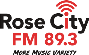 Rose City FM 89.3 logo