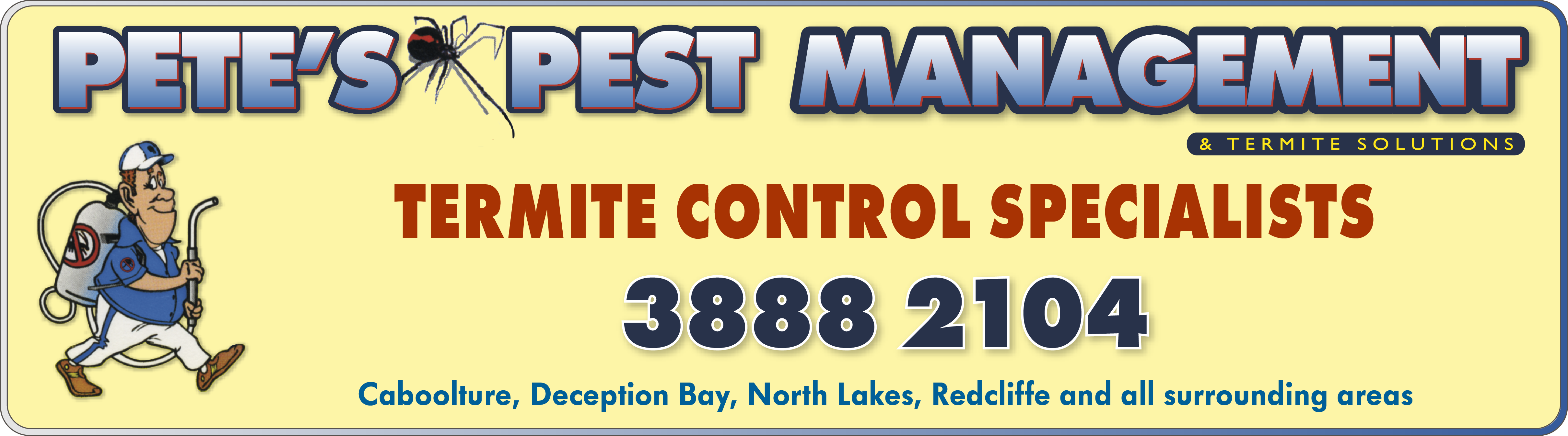 Pete's Pest Management & Termite Solutions advertisement