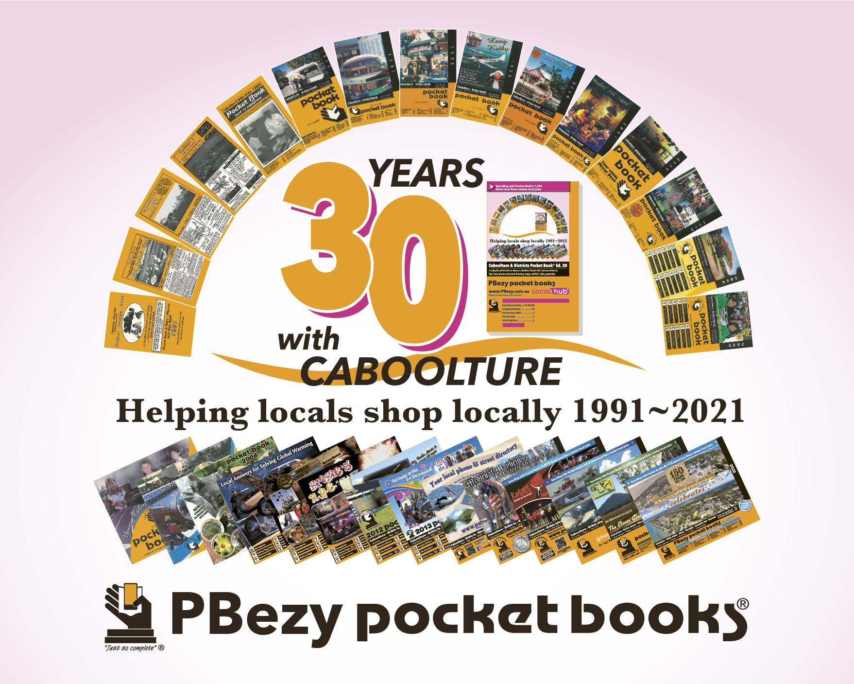 30 Years of Pocket Books in the Caboolture Region