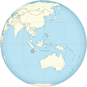 christmas island australia location in Pacific