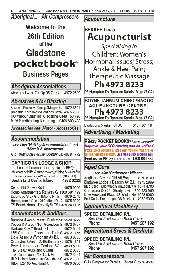 Speed Detailing Pty Ltd | Agricultural – Machinery & Services in Gladstone | PBezy Pocket Books local directories - page 8