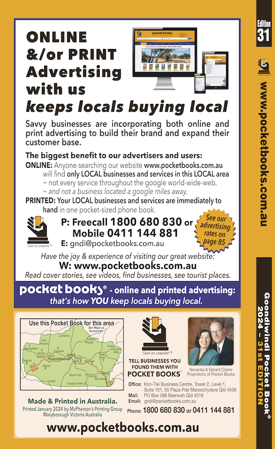 Pocket Books Goondiwindi Localhub | Directories in Goondiwindi | PBezy Pocket Books local directories - page -3