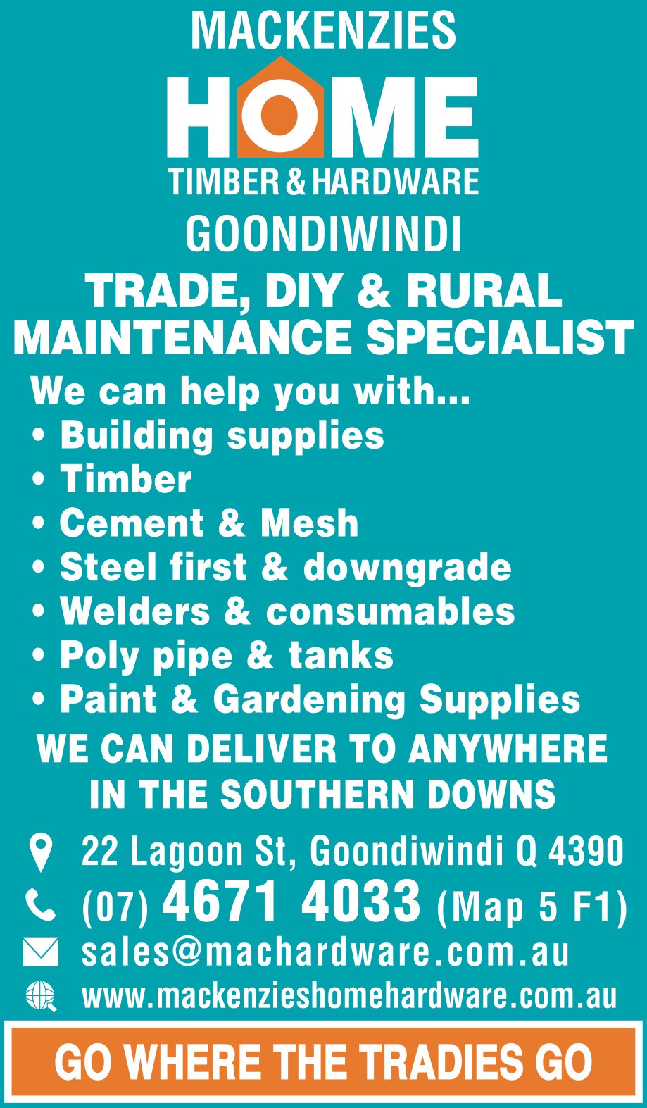 MacKenzies Home Timber & Hardware - Hardware