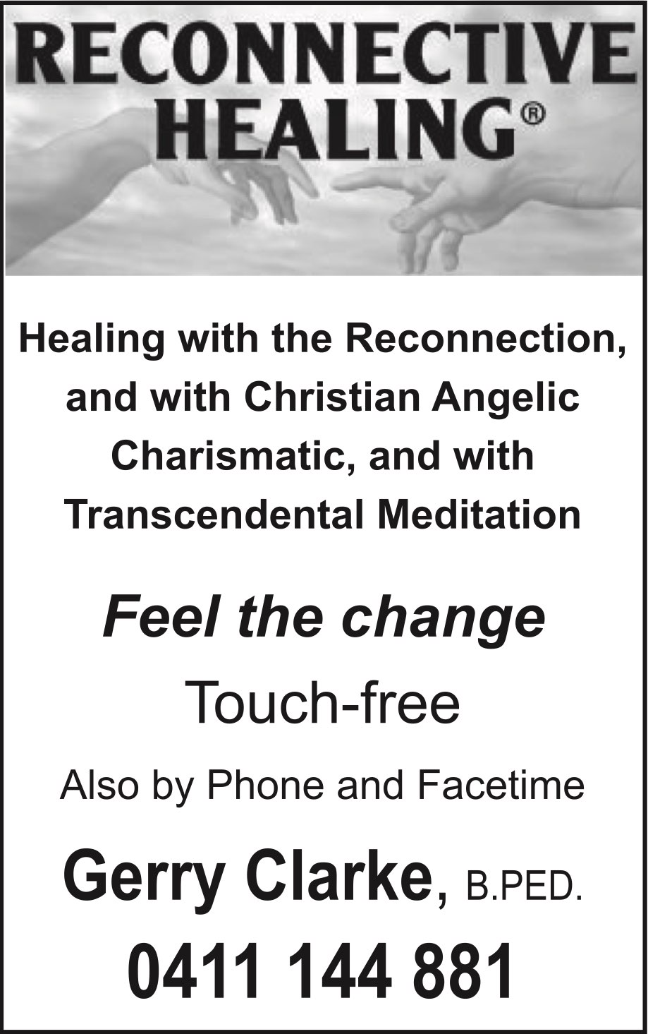Reconnective Healing - Natural Therapies