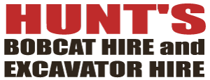 Hunt's Bobcat Hire & Excavator Hire logo