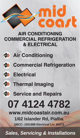 Midcoast Air Conditioning Commercial Refrigeration & Electrical - Air Conditioning - Home