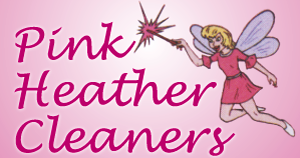 Pink Heather Cleaners logo