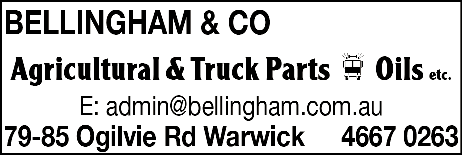 Bellingham & Co - Agricultural Parts
