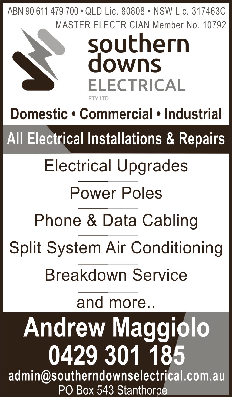 Southern Downs Electrical Pty Ltd - Electricians