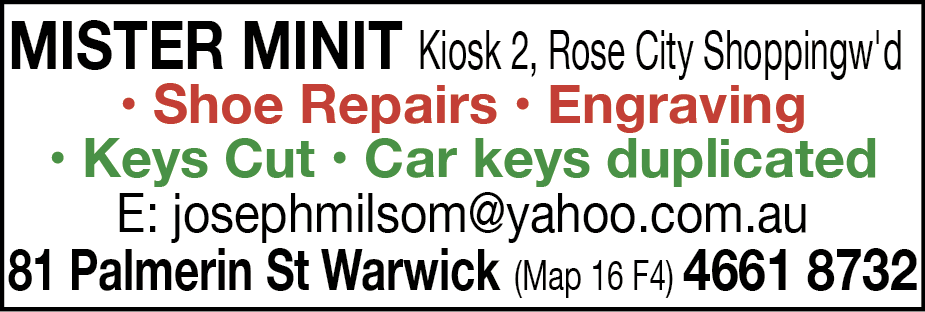Mister Minit - Footwear - Repairs