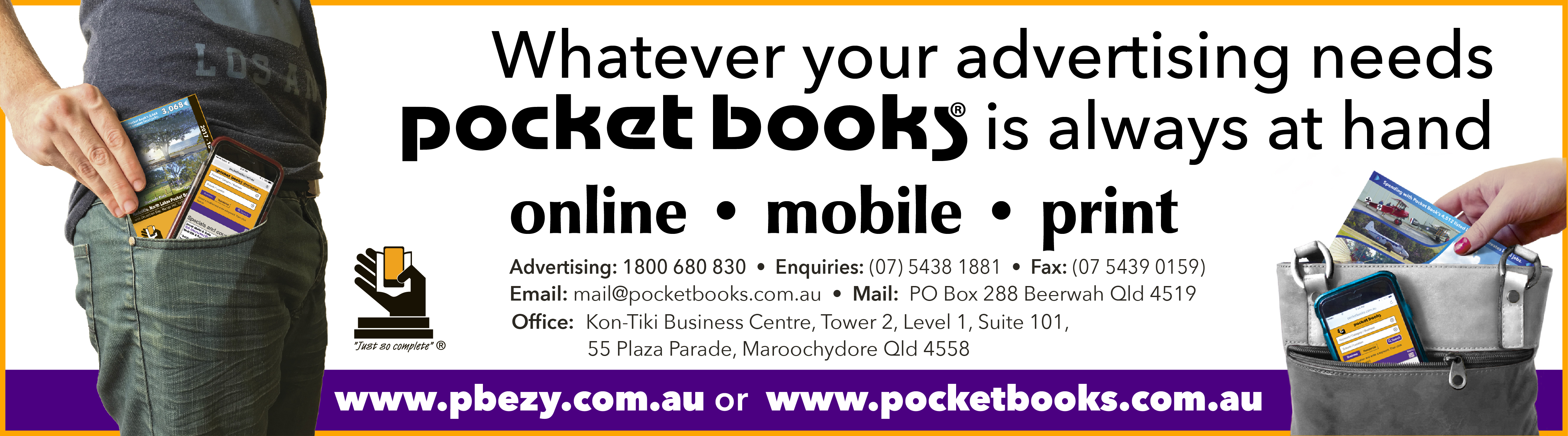 POCKET BOOKS advertisement